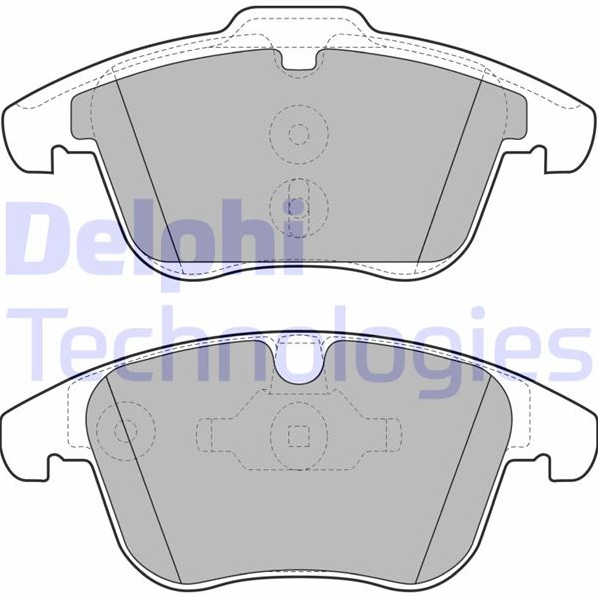 Delphi Ön Fren Balatası (Ford Mondeo, Volvo V60, Land Rover Freelander)