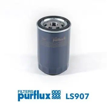 PURFLUX Ford Fiesta 1.25 ve Volvo S80 T4 Vidalı Yağ Filtresi 76 mm Dış Çap, 119 mm Yükseklik