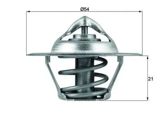 MAHLE Volkswagen Polo 1.2 TSI Termostat 83 °C