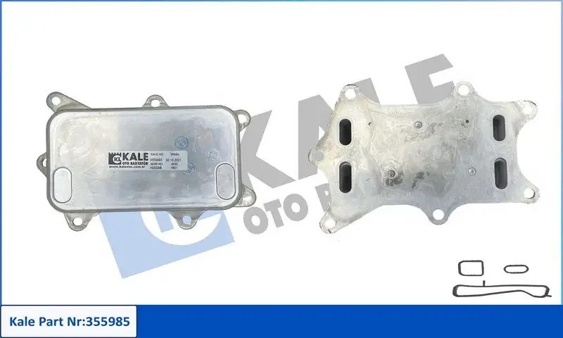 KALE Mercedes C200d W205 Yağ Soğutucu Su Soğutmalı Alüminyum