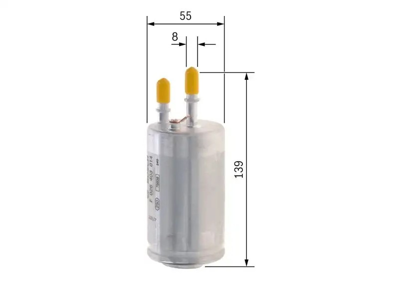BOSCH Volvo S80, S60 T3/T4 Benzin Filtresi F026403014