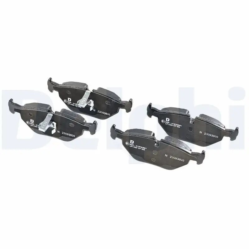 DELPHI Bmw 320i E46 ve 318i E46 Arka Fren Balatası 121 mm