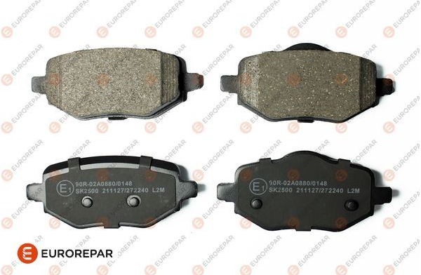 EUROREPAR Arka Fren Balatası 208 (P21E) 2008 (P24E) Mokka