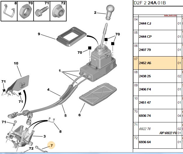 PSA Vites Çubuğu TU5JP4 (1.6 16V) DV6C (1.6 HDI) BE4R