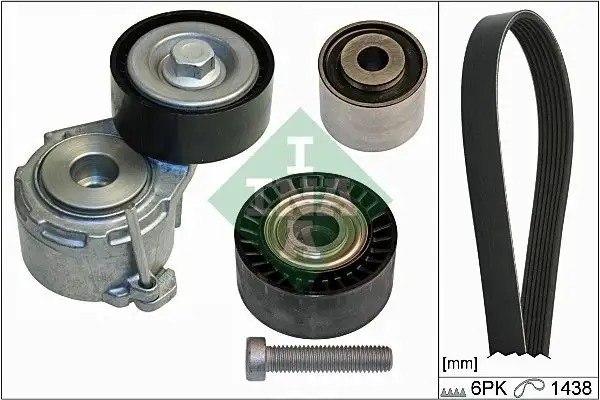 INA Peugeot Partner 1.9D V Kayışı 529010710