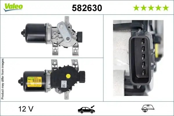 VALEO Renault Megane 1.2 1.3 1.5 dCi 1.5 BlueDci 1.6 Ön Silecek Motoru 12 V