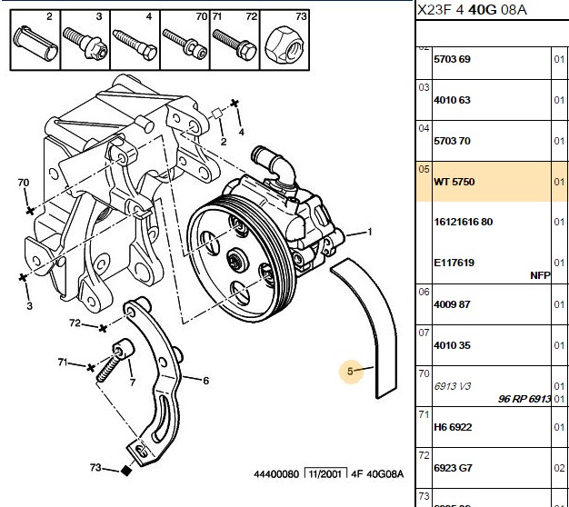 PSA Alternatör Kayışı (Boxer 1/2, Jumper I/II)