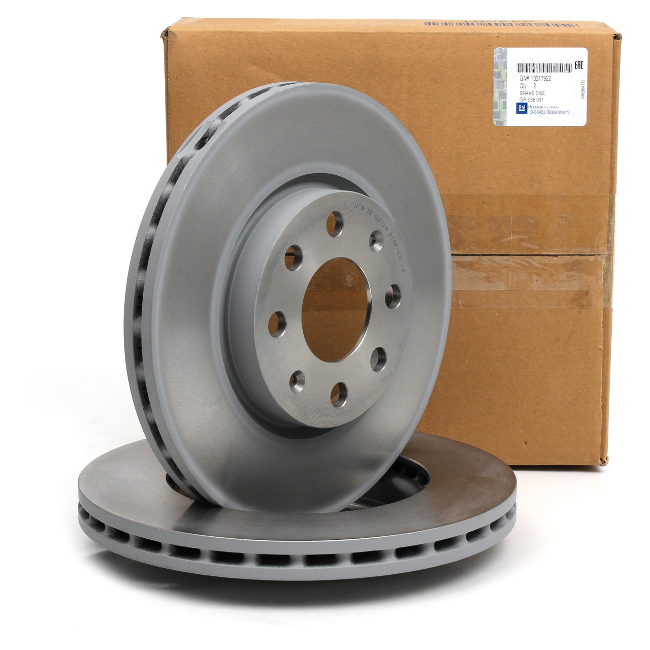 PSA Fren Diski Ön (6D 257mm) (Corso D Corso E 1.3 CDTI Punto Evo 1.4 09-Takım)