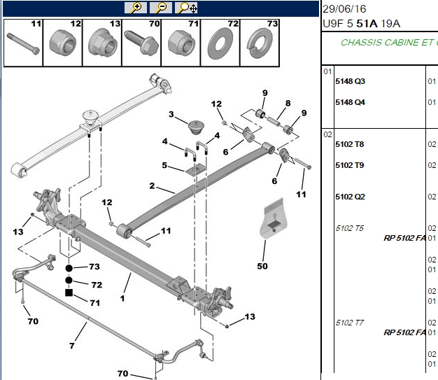 TRIGER GERGI RULMANI  XU7  XU10 BÜTÜN MODELLER
