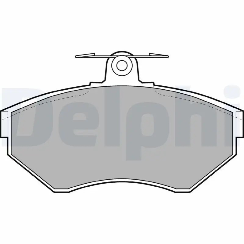DELPHI Volkswagen Polo Golf III ve Seat Ibiza Ön Fren Balatası 119 mm