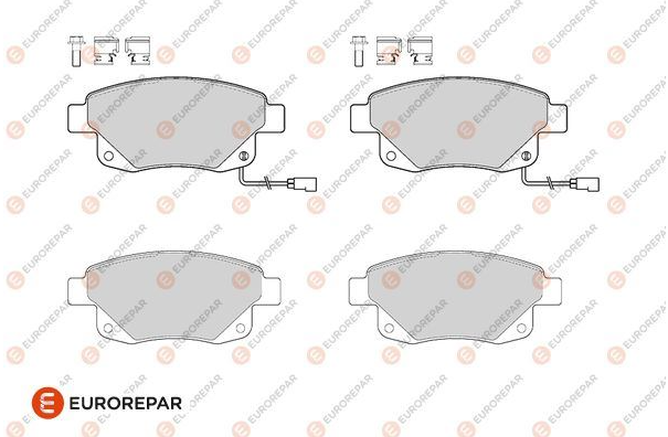 Eurorepar Fren Balatası Arka (122 mm) (Ford Transit V347)