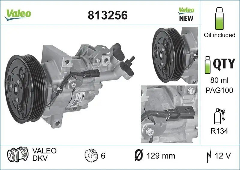 VALEO Dacia Logan 1.5 dCi Klima Kompresörü