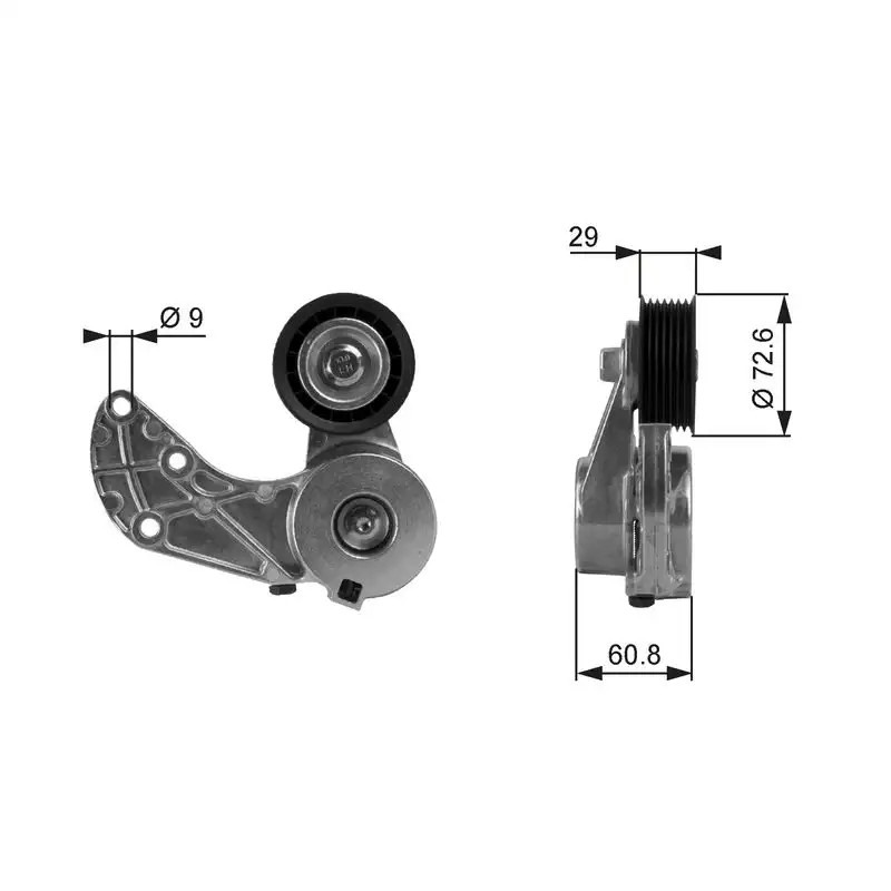GATES Volkswagen Touareg 3.2 ve Porsche Cayenne 3.0 Gergi Kütüğü T38317