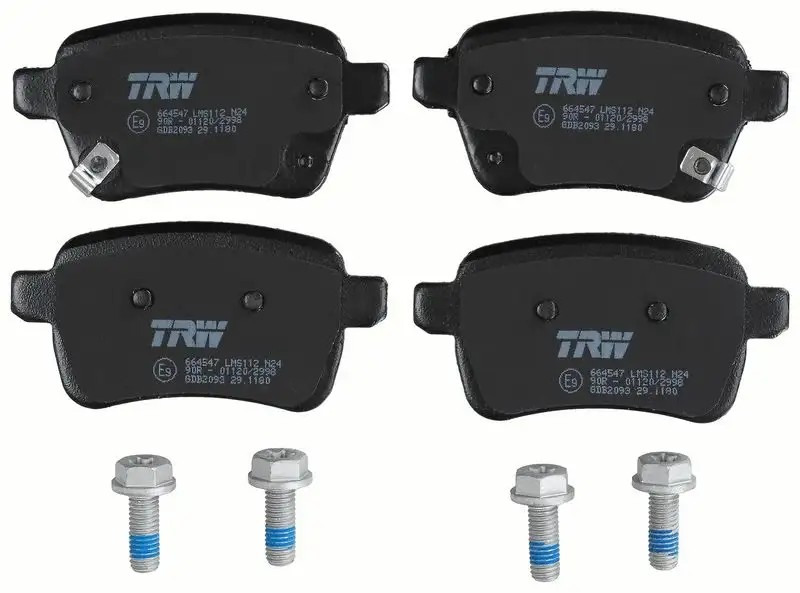 TRW Opel Corsa E Arka Fren Balatası 71 mm