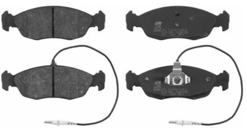 FROW Peugeot 206 1.4 Hdi ve Citroen Xsara 1.6 Ön Fren Balatası 131 mm
