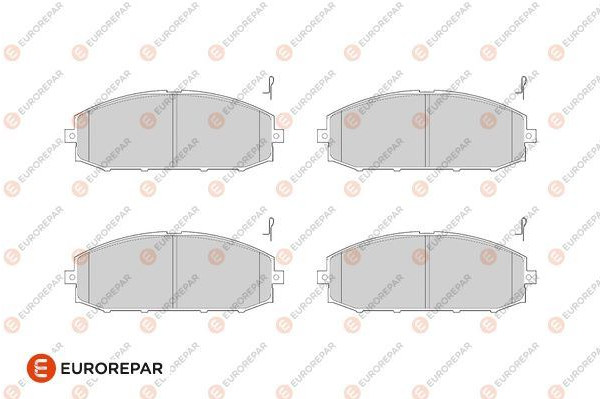 Eurorepar Ön Fren Balatası (Nissan Patrol Y61)