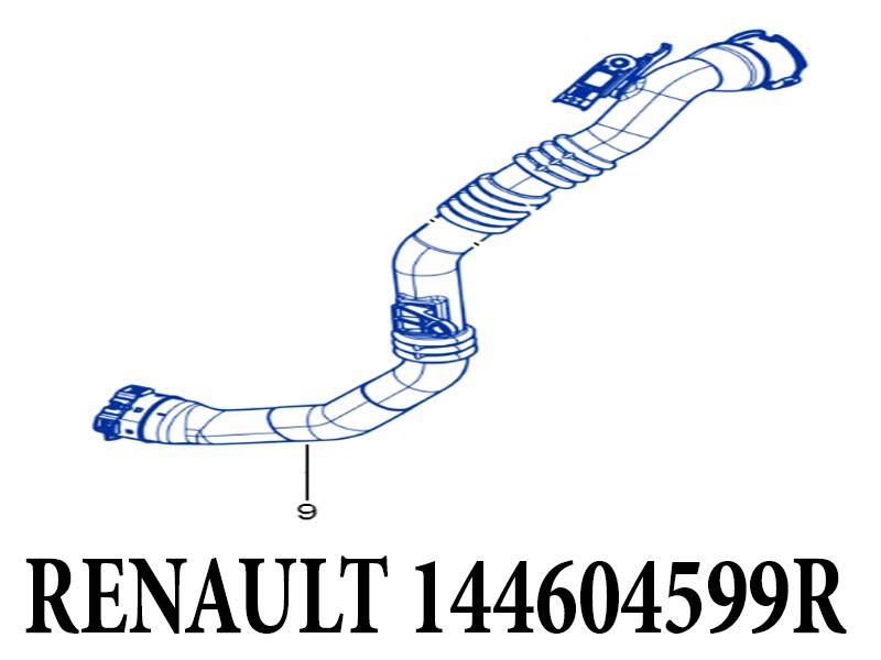 Turbo Hortumu Komple (Renault Clio IV, Symbol II, Sandero II, Captur, Logan II, Duster 1.5)
