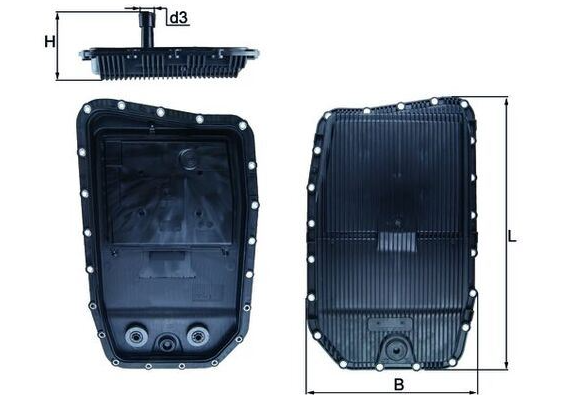 Mahle Hidrolik Şanzıman Yağ Karteri BMW N57 D30 N62