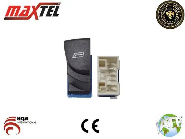 MAXTEL Ducato II Boxer II 24 Fıslı Kasa Cam Kumanda Butonu