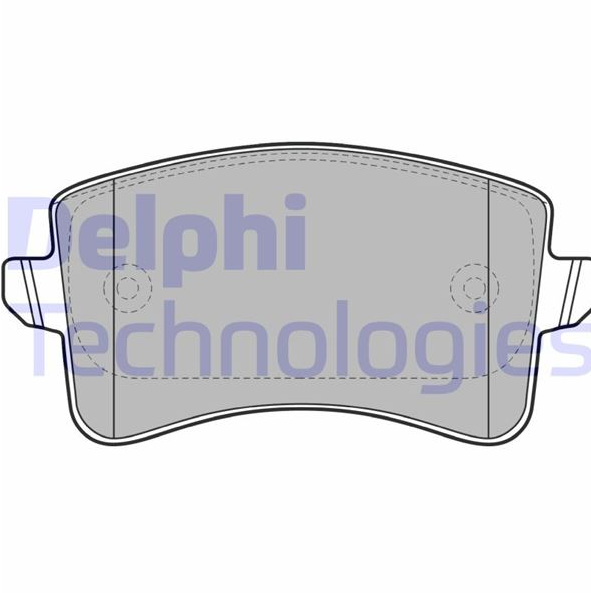 DELPHI Fren Balatası Arka (116 mm) (A4 Avant)