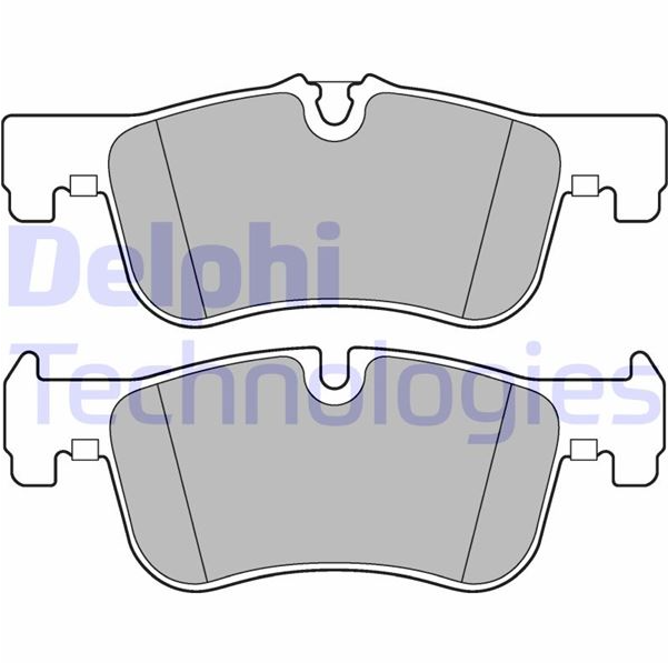 Delphi Fren Balatası Ön (156 mm) BMW F20 F21 F30 F31 10-