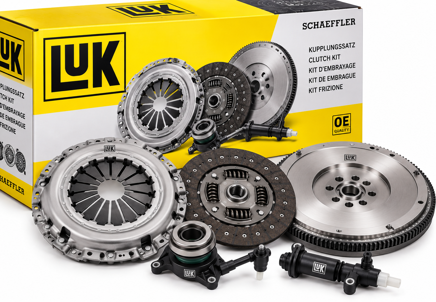LUK Debriyaj Seti (Rulmanlı) (Volkswagen Polo Classic 60 14 1995/12-2001/09)