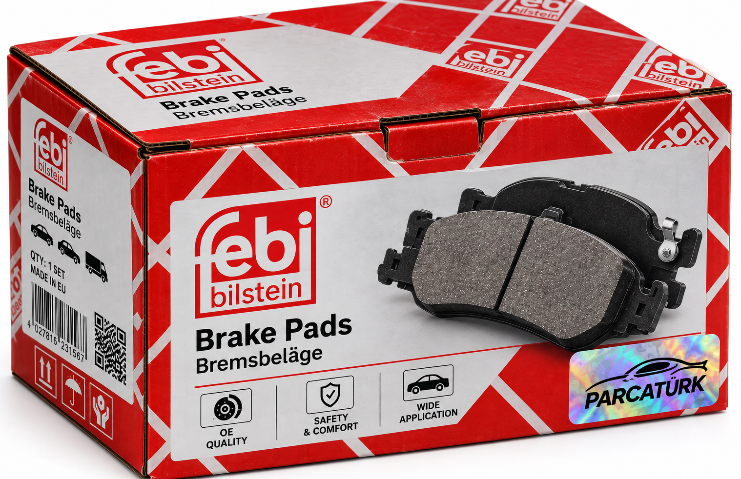 FEBI Fren Balatası Volkswagon Crafter 16-