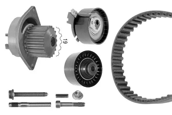 BOSCH Citroen Xsara ve Peugeot 206 1.6 TU5JP4 Triger Seti 134 Diş