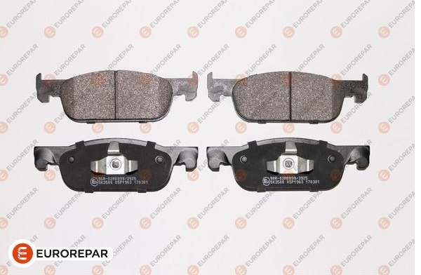EUROREPAR Fren Balatası Ön (155 mm) (Renault Clio IV Dacia Duster Logan II Sandero II 12-)