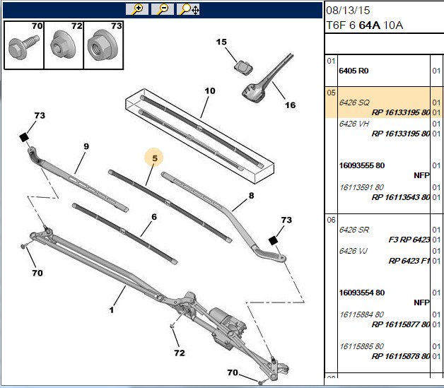 Bosch Silecek Supürgesi Muz Tipi 4 Aparatlı 700 mm Aero Eco P307 P307 SW Tekli