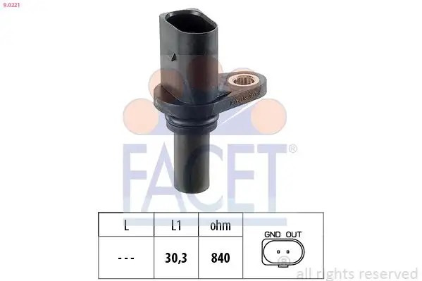 FACET Skoda Octavia ve Volkswagen Golf 4 1.6 Hız Sensörü