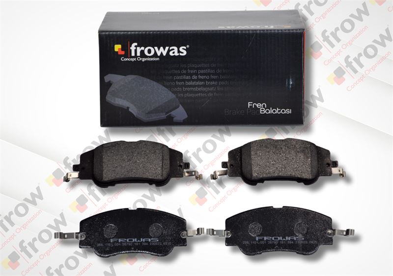 Frow Fren Balatası Ön (Peugeot P208 II, Citroen C4 III, DS3 Crossback)