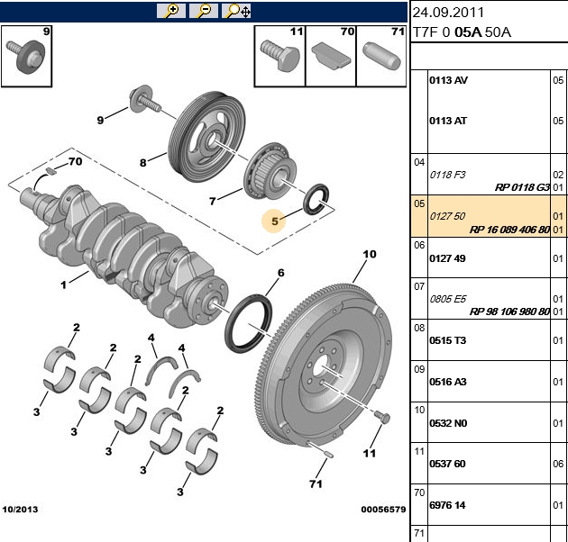 Royalconta Tam Takım Conta (Reinz Keçeli Subap Lastıklı SKCSiz) Ford Focus Fusion C-Max 1.6 TDCI