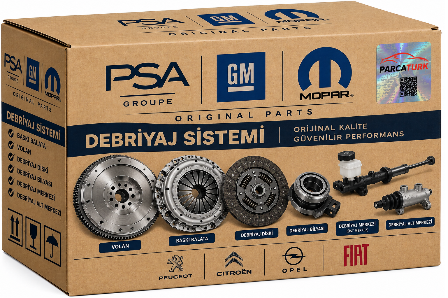 Debriyaj Pedal Müsürü (Peugeot Bipper/Citroën Nemo/Fiat Fiorino/Qubo KFV 1.3 HDI/1.4 HDI DV4TED TU3A 199A9.000) (PSA)