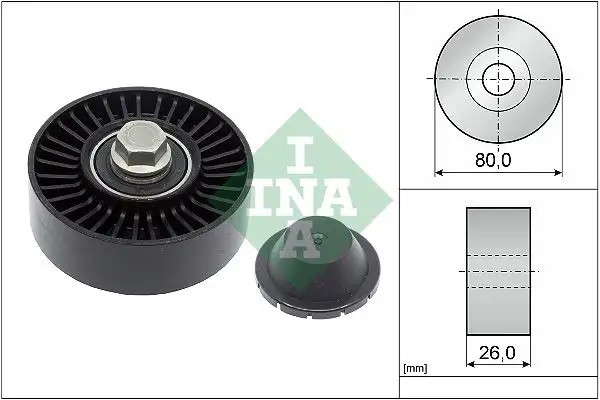 INA BMW 520i E60 530i E60 Alternatör Gergi Rulmanı