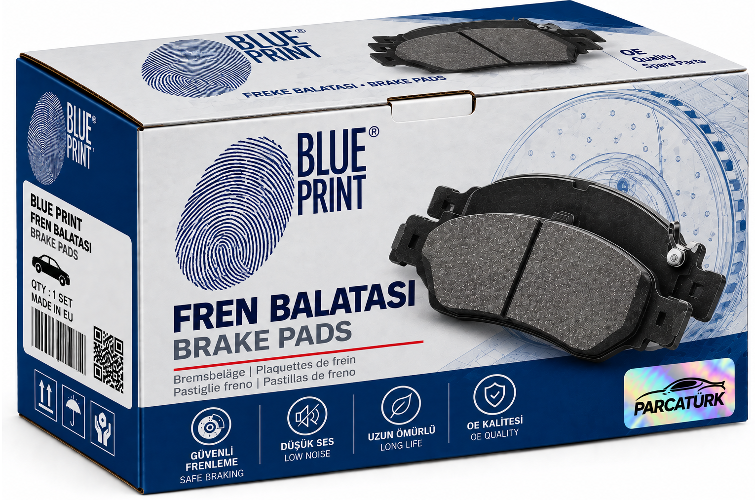 Blue Print Ön Fren Balatası (BMW 1 Serisi F20, F21, F22, F23)