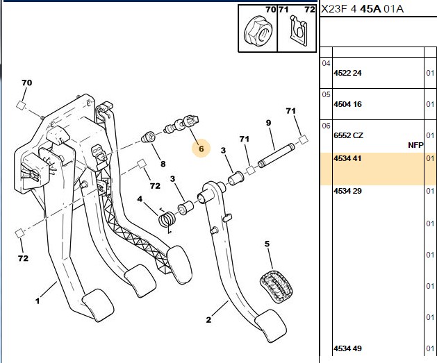 Stop Lambası Müşürü (Peugeot Boxer)