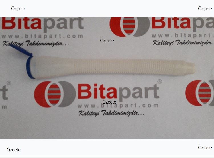 BİTAPART Silecek Su Depo Hortumu Orjinal Citroen C4 II Peugeot P308