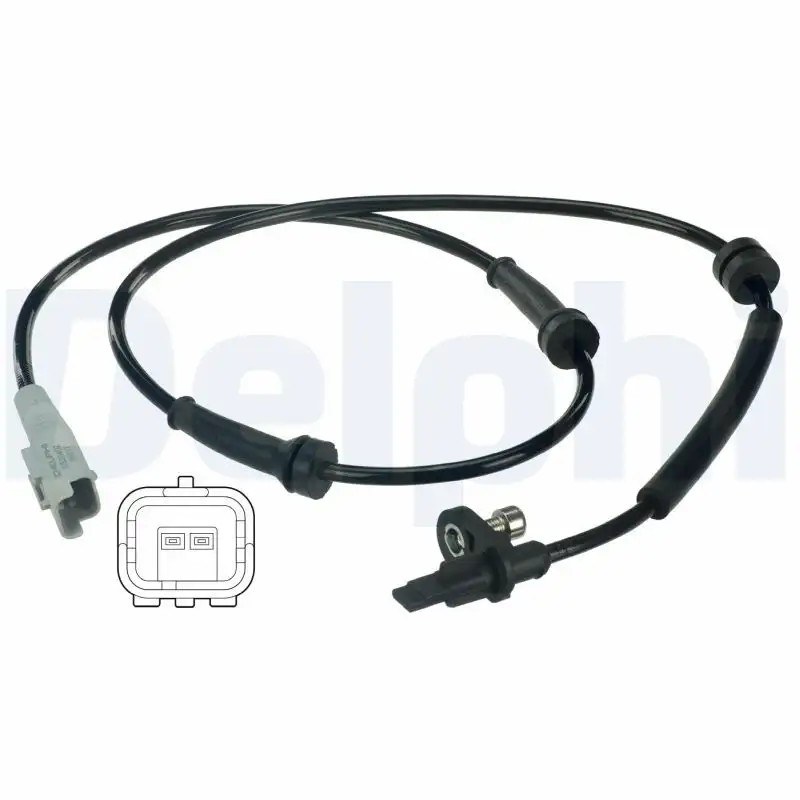 DELPHI Peugeot 5008 1.6 BlueHdi/Hdi ve Partner 1.6 BlueHdi/Hdi Arka ABS Hız Sensörü 915 mm
