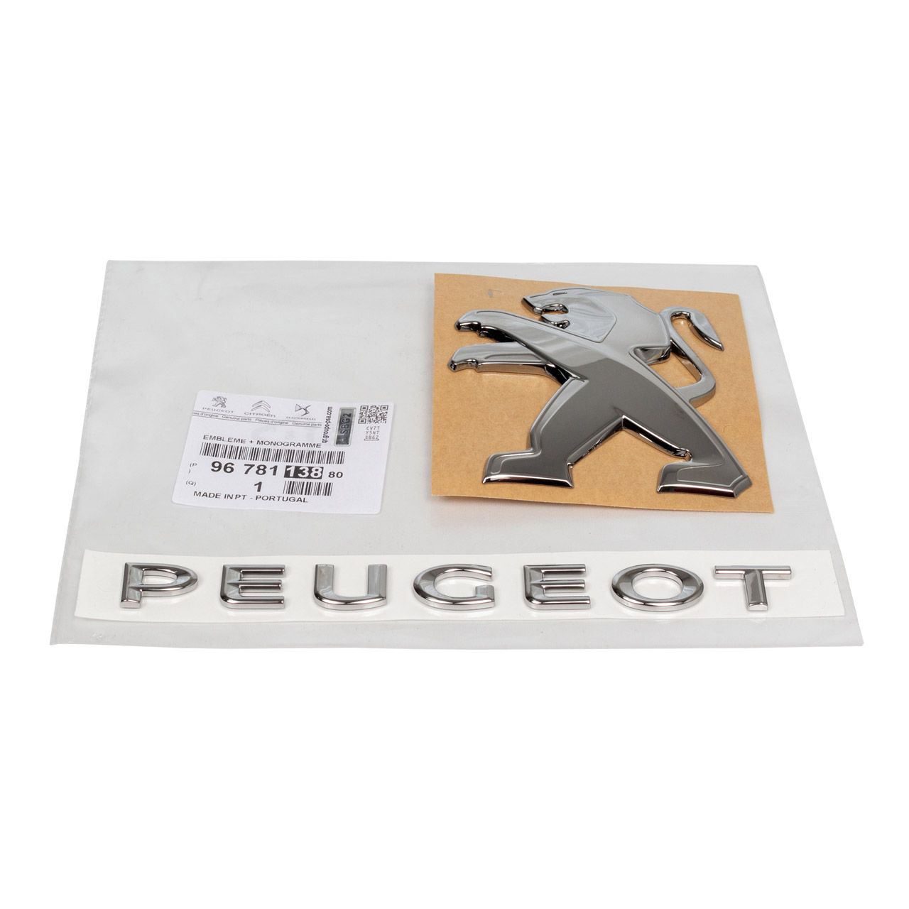 Bagaj Kapak Aslan Amblemi (Peugeot Partner Tepee)