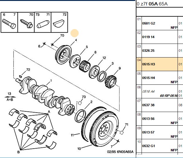 Krank Kasnağı (Peugeot Jumper Boxer 2.5 TD 94-02 DJ5 DJ5T DJ5TED)