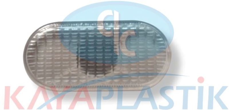Kayaplastik Camurluk Sinyal Lambası (Beyaz) (Renault Clio Yeni Model)