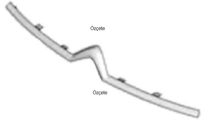 BİTAPART Ön Tampon Izgara + Nikelaj Komple C-Elysee