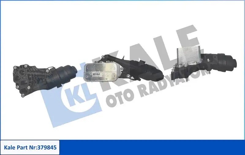 KALE BMW 118i F40 ve 216d F45 Ön Yağ Soğutucu Modülü Su Soğutmalı