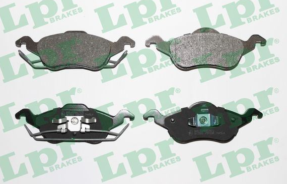 LPR Fren Balatası Ön (178 mm) (Ford Focus 1.6 16V / 1.8 16V / 1.8TDCI / 2.0 16V)