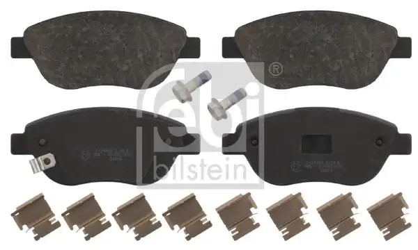 FEBI Fiat 500 1.3 MultiJet ve Opel Corsa D 1.3 Cdti Ön Fren Balatası 57.4 mm