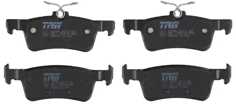 TRW Peugeot 308 ve 207 1.6 Hdi Arka Fren Balatası 123,1 mm