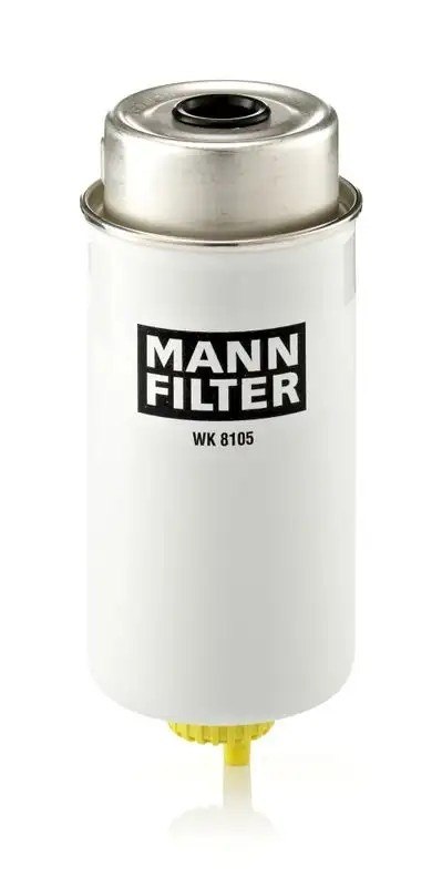 MANN WK8105 Vidalı Yakıt Filtresi 69 mm Dış Yarı Çap 83 mm Çap 197 mm Yükseklik