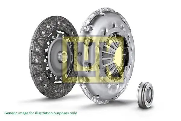 LUK BMW 530i E39 M54B30, M52B28 Volanlı Set (Rulmanlı)