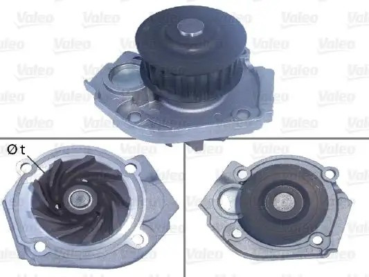 VALEO Fiat Linea, Mito, Bravo, Palio, Egea, Punto, 500, Giulietta Su Pompası